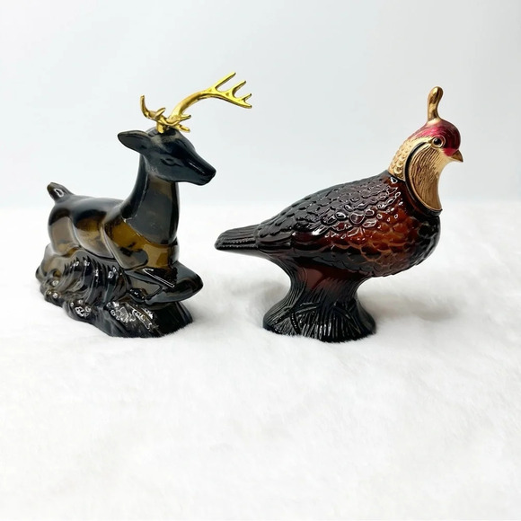 Avon Other - Vintage Avon 1970’s Ten Point Buck and Quail Decanter Wild Country
